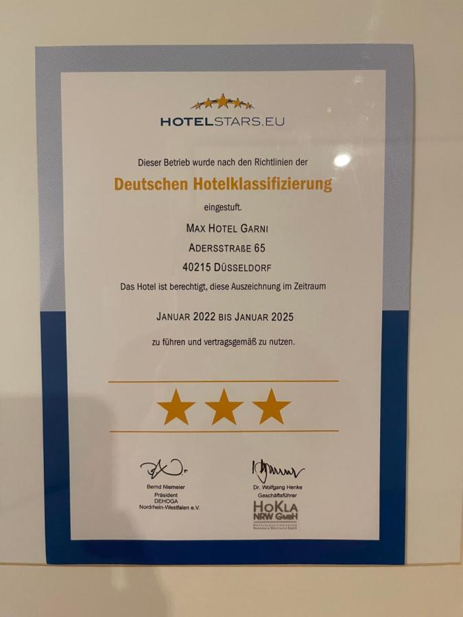 Max Hotel Duesseldorf Self-Check-In ภายนอก รูปภาพ